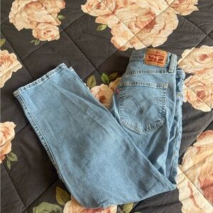 Levi's Ribcage Straight Ankle Jeans